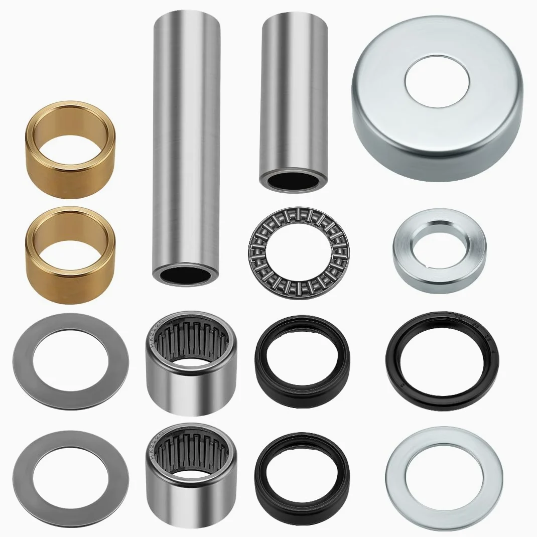 Kit de reparación de rodamientos de brazo oscilante y sellos para Yama-ha Raptor 660R YFM660R 2001-2005