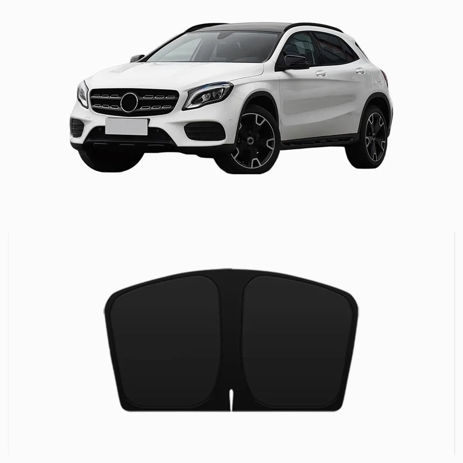 Cortinas Parasol Ventanas Laterales Coche para Benz para GLA para GLB GL 2008-2025 Parasol para Parabrisas De Coche Reflectante
