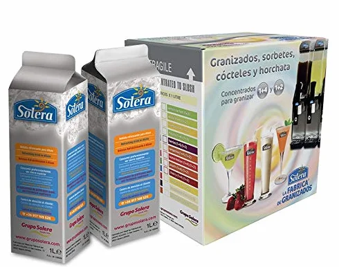 Base Neutra (1+4) 6 Brik 1 Litro Concentrado 30 Litros Granizado Neutro