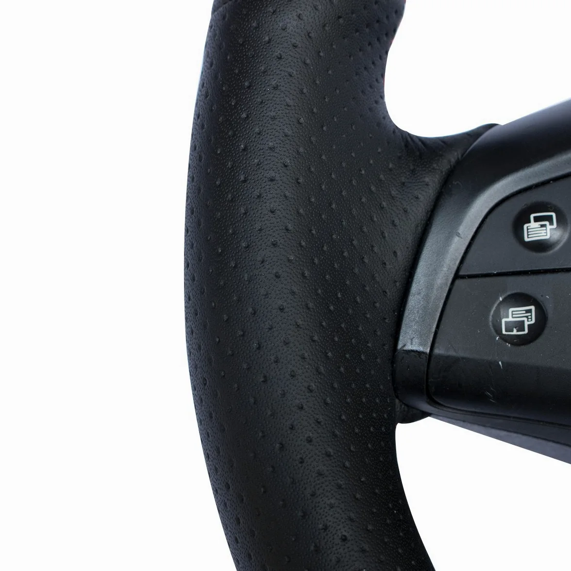 MEWANT Funda de Volante para Coser Volante Mercedes Benz W164 M ML350 ML500 | volante / Mercedes Benz W164 M ML350 ML500 2005-2006 / X164 GL GL450 2006-2009 / W164 M (no apta / caoba) (sin bultos)