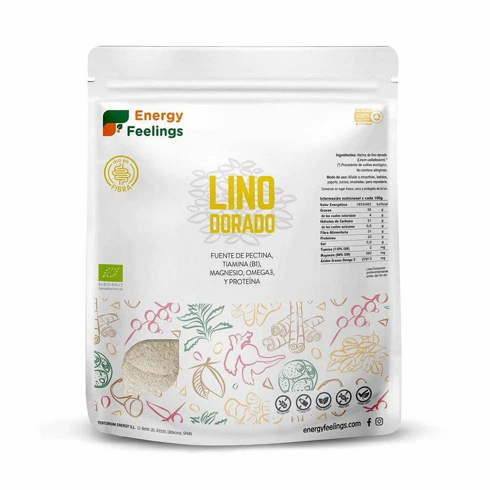 LINO DORADO EN POLVO ECO 500 GR