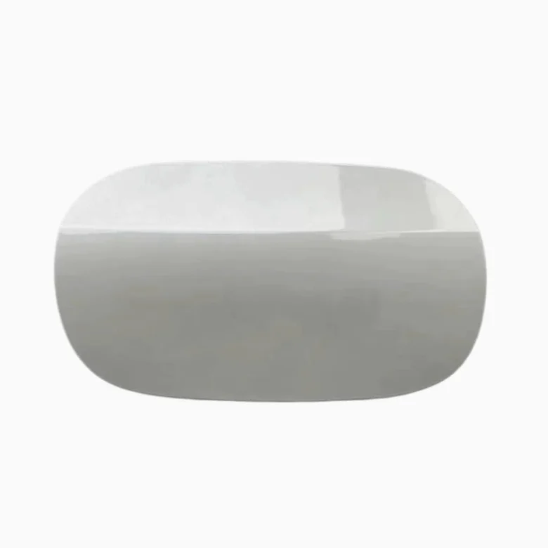 Tapón de aceite del motor Cubierta De Tanque Combustible Exterior Coche Para Benz Para Clase E Para W213 E200L E300L E320L E260L 2016-2021(White)