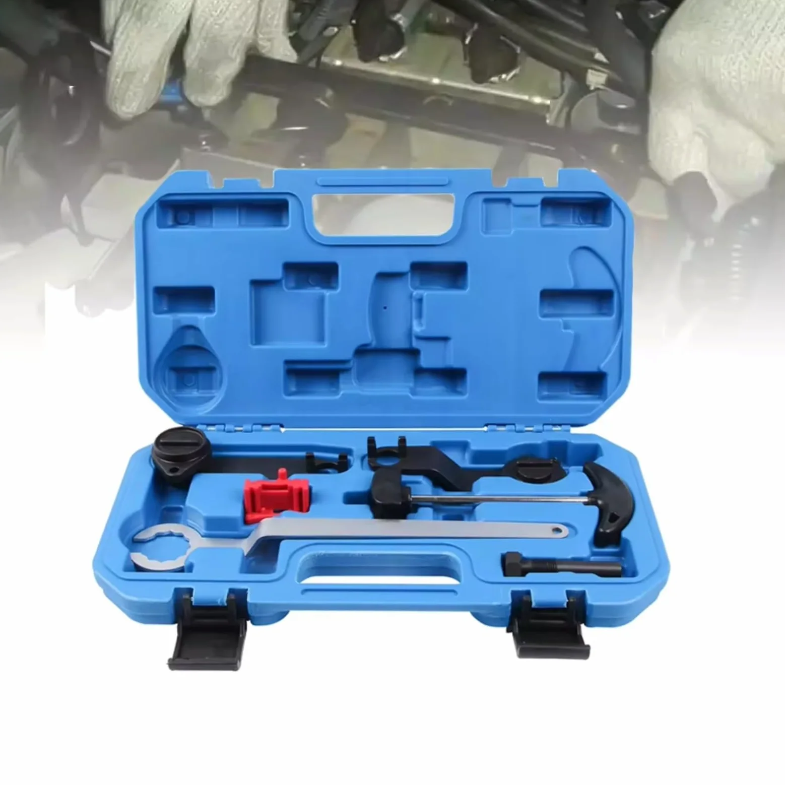 1.2 TSi 1.4 TSi Kit De Herramientas De Sincronización De Ajuste De Motor De 4 Cilindros T10340 Compatible con A1 para A1 Sportback 2012-2015 para A3 2013-2015 Kit Calado Distribucion