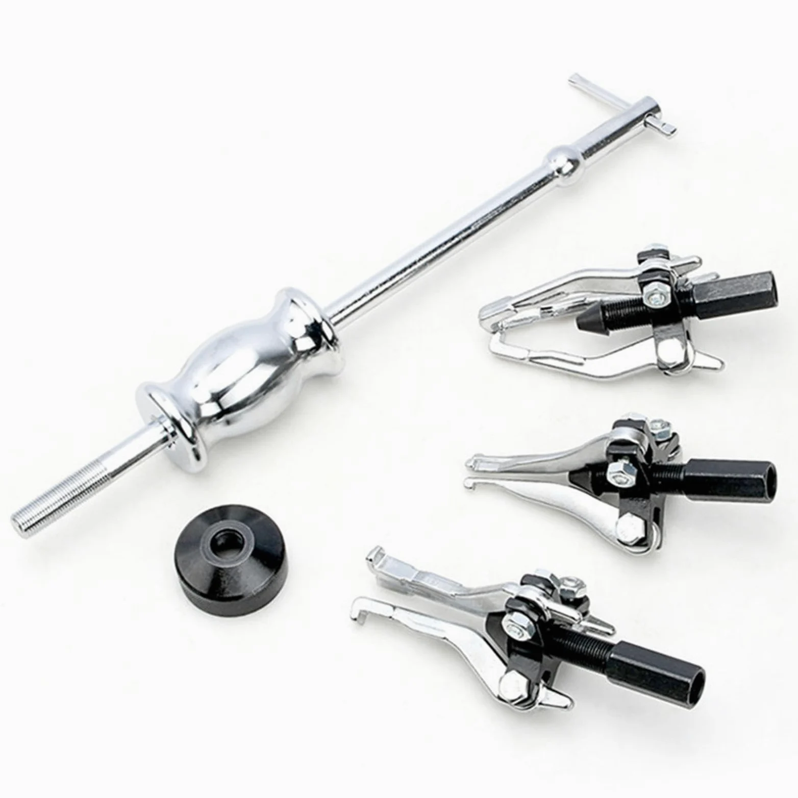 Amagogo Extractor de cojinetes de engranajes de 3 mordazas, juego de extractores de poleas de engranajes y externos, portátil, profesional,