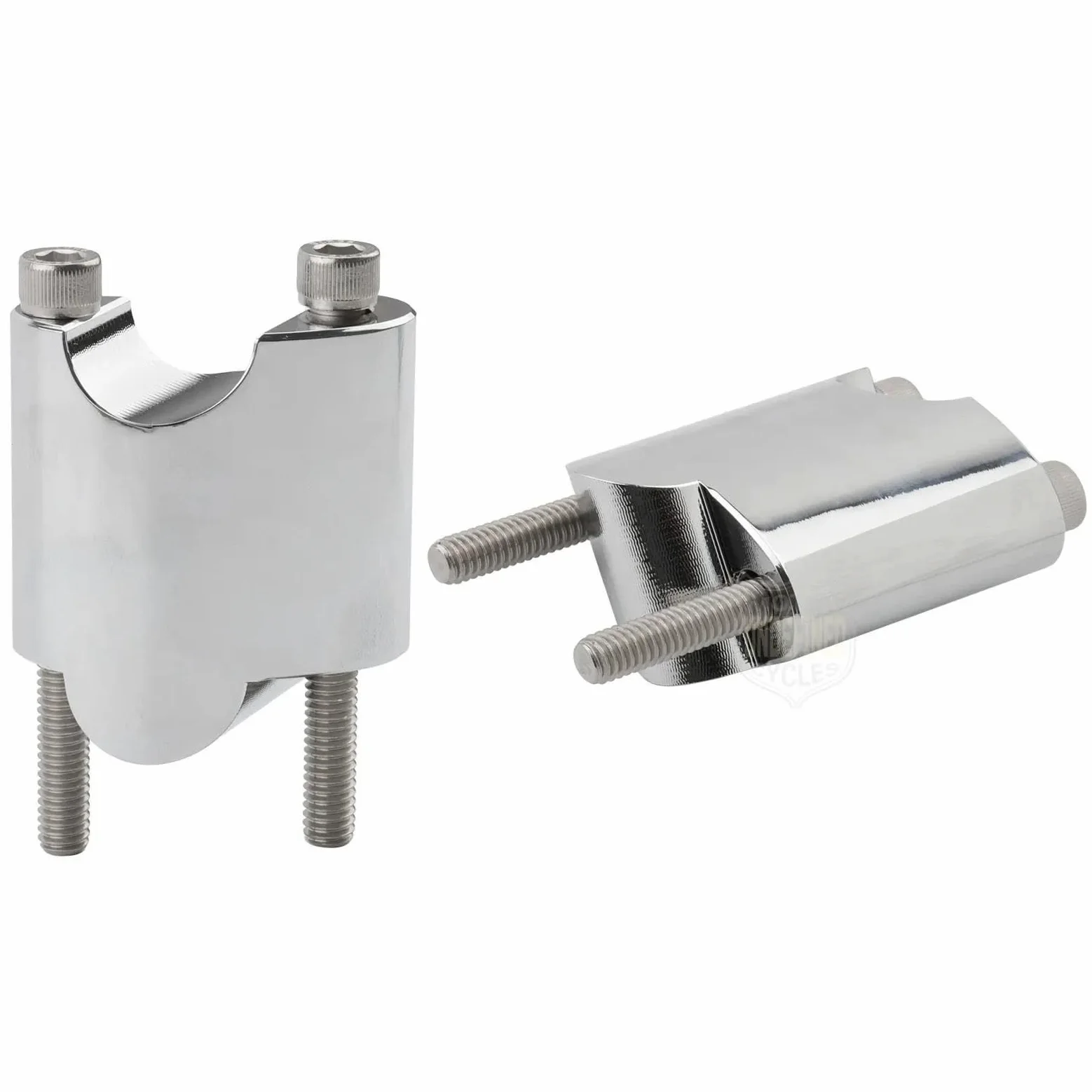 Elevadores Manillar Motocicleta para Sportster XL1200X XL 1200X XL1200 X XL 1200 X 48 Montaje Barra Elevadora Manillar Extensión Bloque Elevación Alzas Manillar Moto(Chrome)