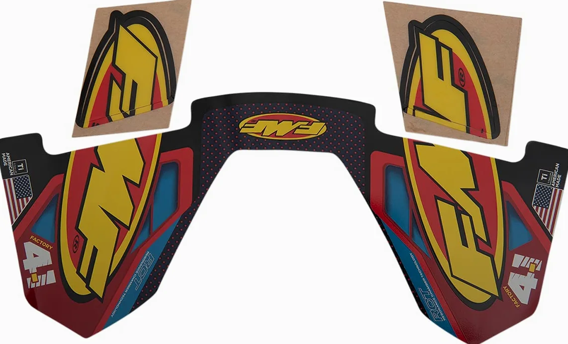 FMF Factory 4.1 Calcomanías de repuesto para tubo de escape RCT Wrap (014841)