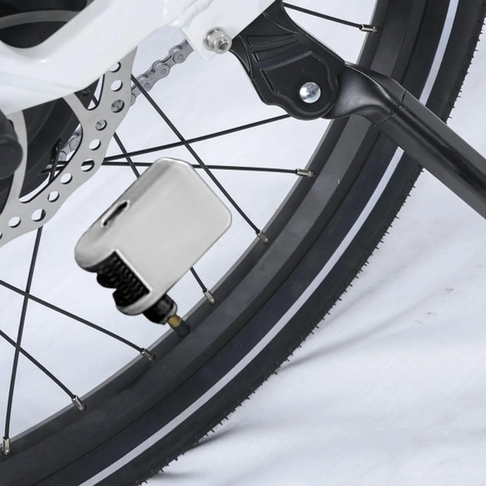 Inflador de Neumáticos para Bicicleta Inflador Eléctrico Portátil Para | Bomba De Aire Para Ruedas para Balones Bicicleta Moto Viaje