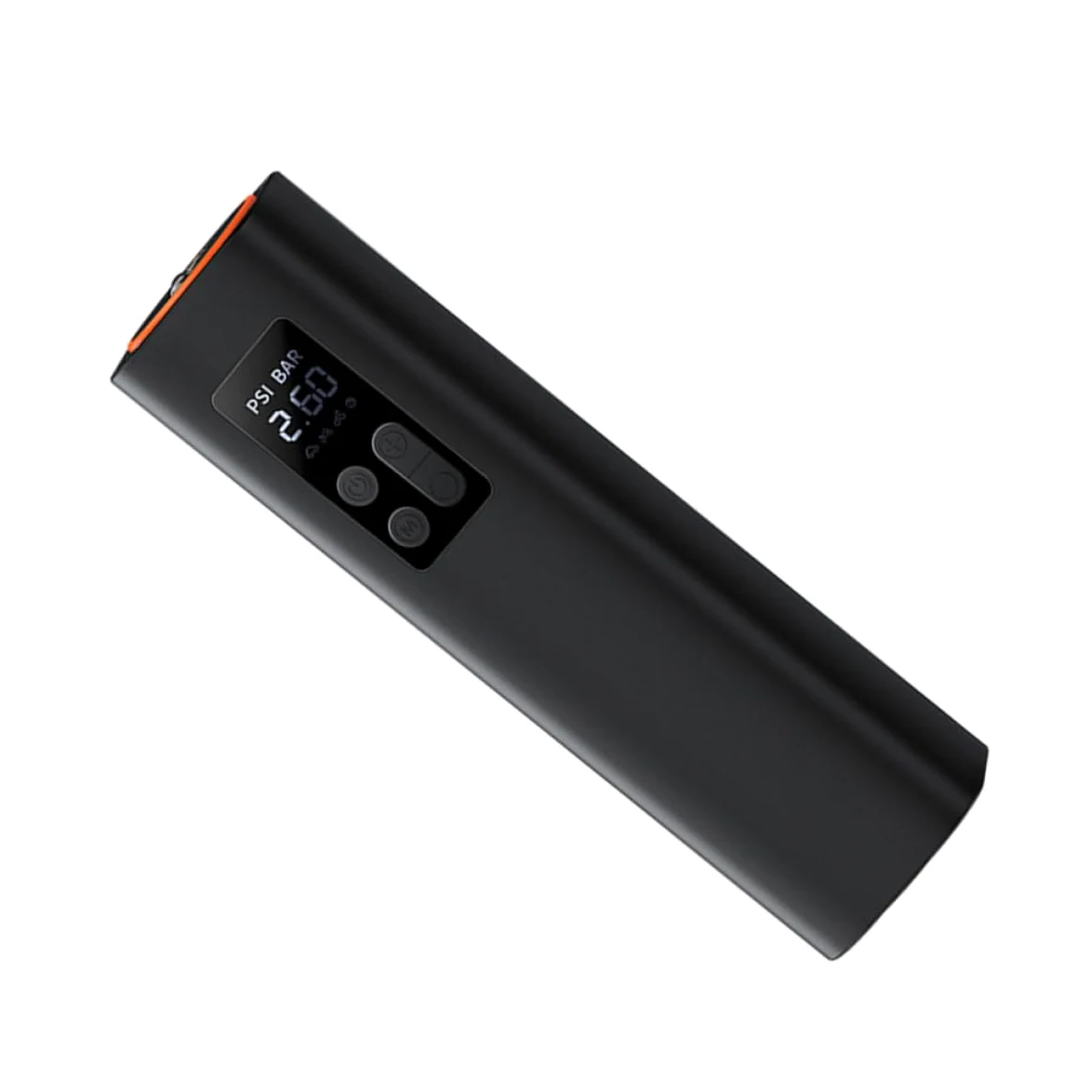 SOLUSTRE Mini Bomba Eléctrica Portátil para Neumáticos de Coche y Bici | Pantalla Digital Presión, Negro, Cobre Abs Goma, para Senderismo y Camping