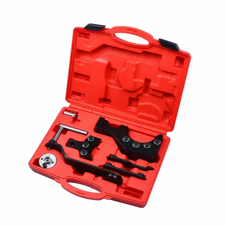 Kit de Herramientas de Bloqueo de Correa de distribución para Ajuste del árbol de levas del Motor Compatible con VW 2.5 4.9 TDI PD Touareg