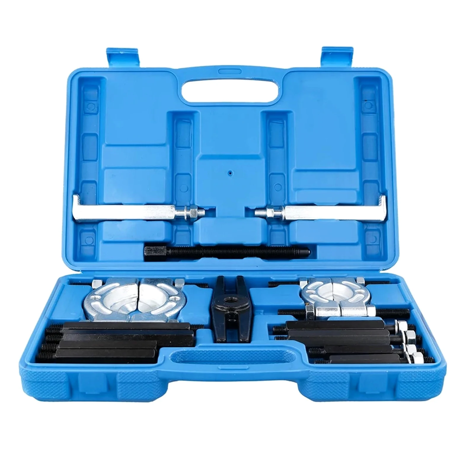 Extractor de Volante Motor Juego de extractores de rodamientos de 14 Piezas, Kit de Herramientas divisoras de rodamientos de Alta Resistencia, Capacidad de 5 toneladas Magneto