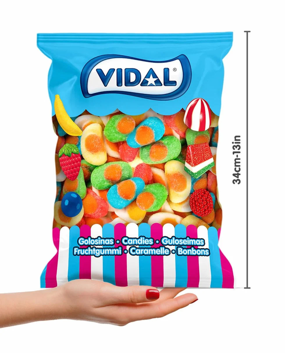 Vidal Huevos Pica 1,5 kg Golosinas ácidas Surtidas