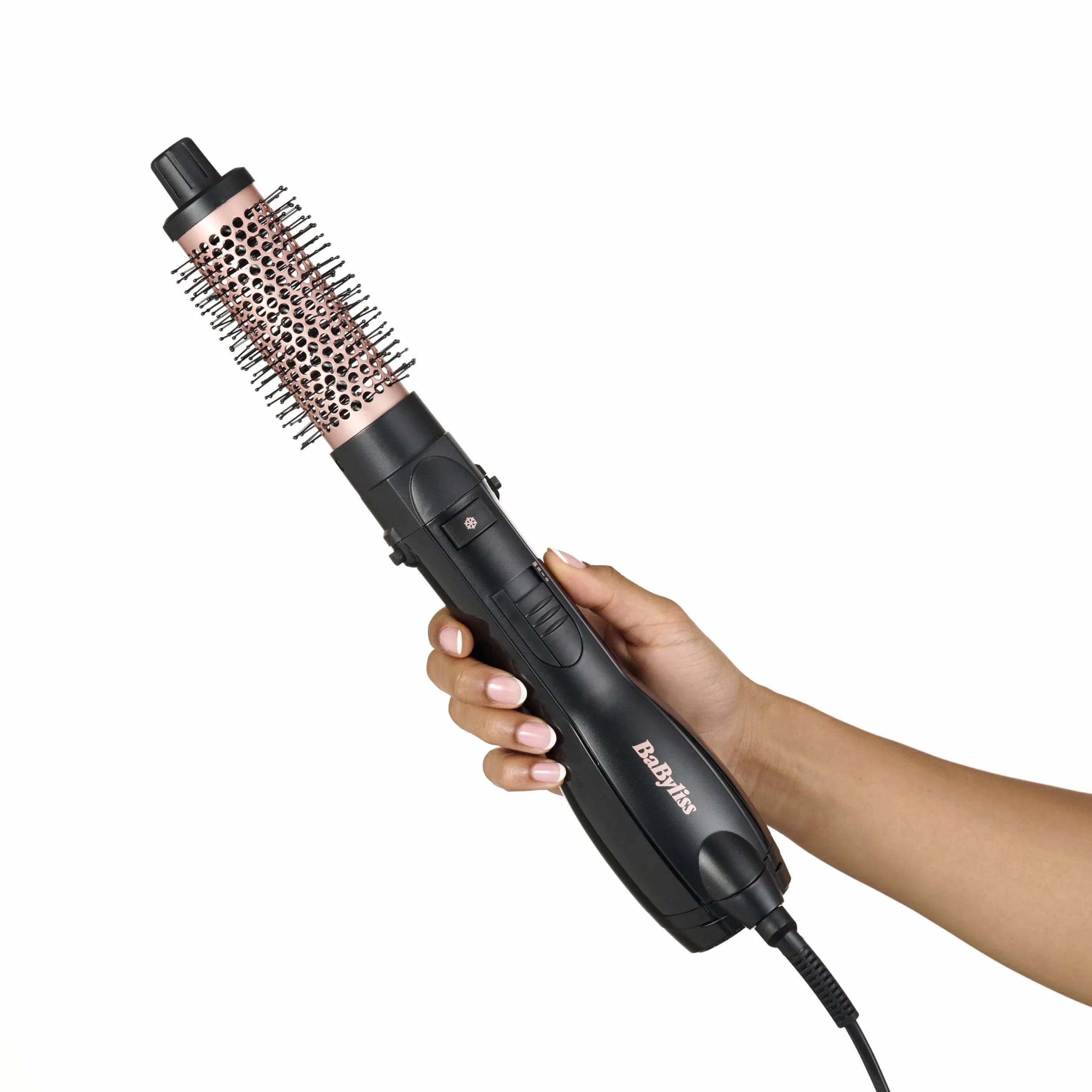 BaByliss Smooth Finish 1200 Cepillo de Aire Caliente 4-en-1 AS122E 1200W