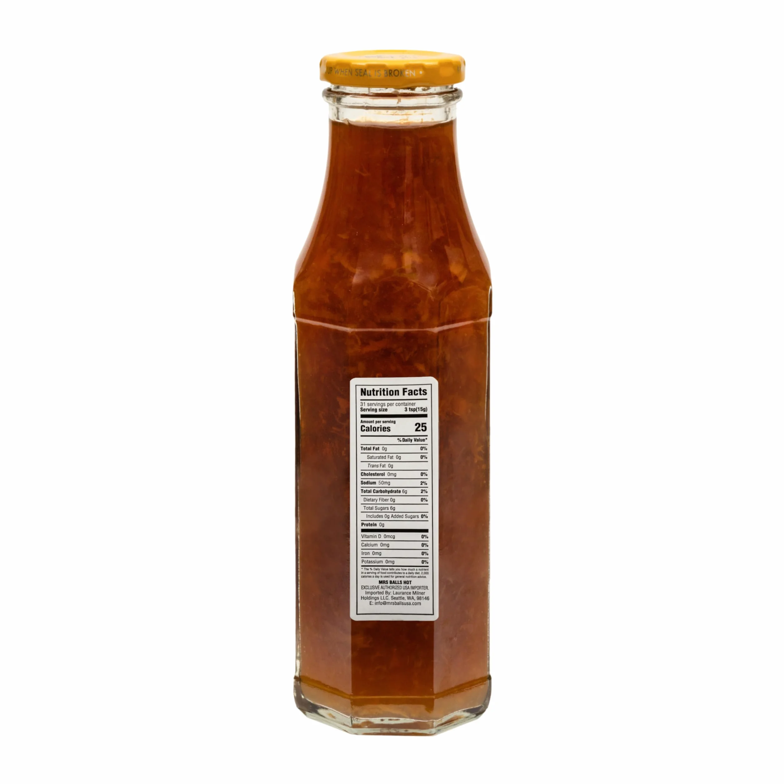 Mrs Balls Peach Chutney 2x470g Pack