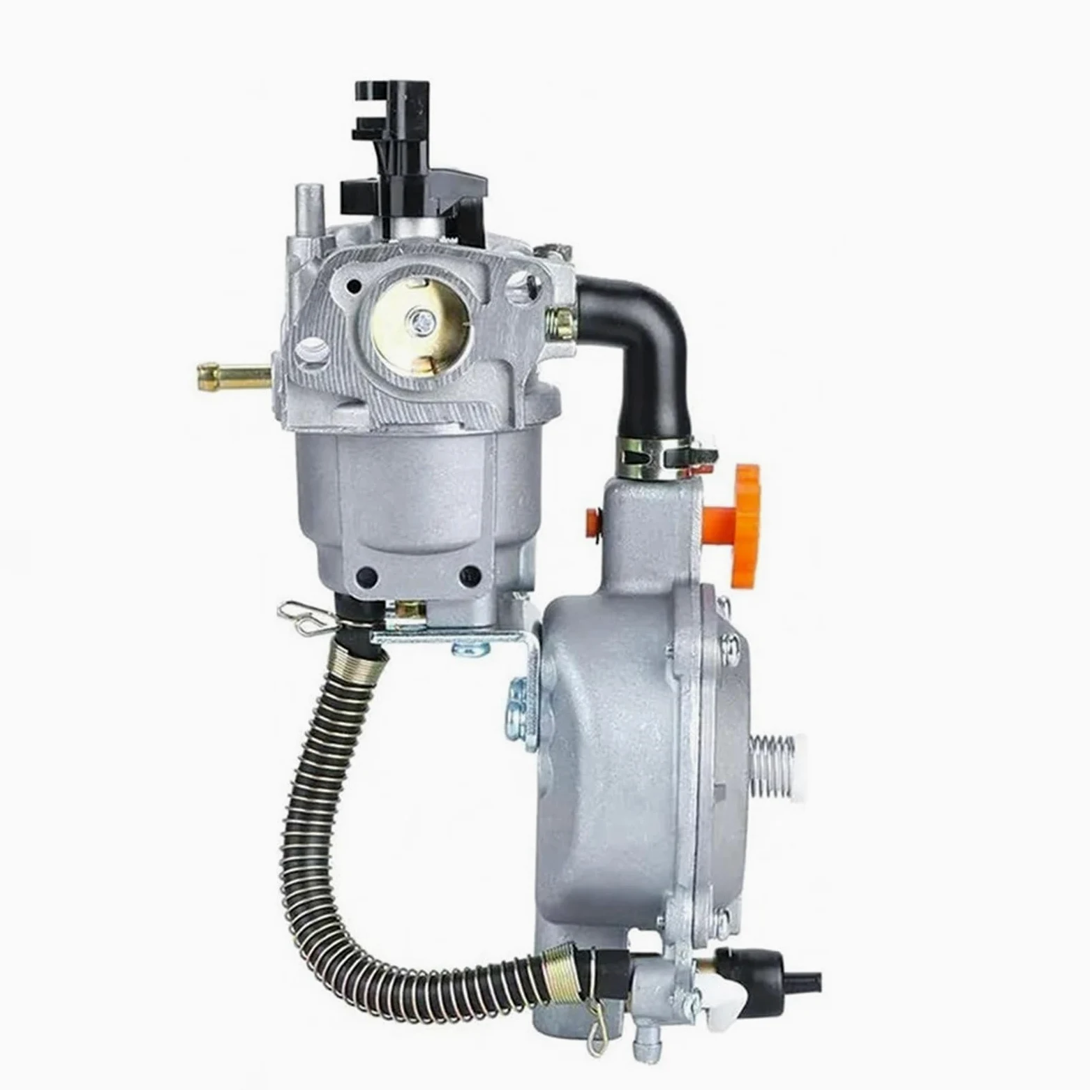 Kit de carburador Kit de conversión carburador Combustible Dual para Motor GLP/NG, Compatible con motosierras GX160, GX200, 168F, 170F, 3KW y 5KW, cortadoras césped Filtro de Gasolina