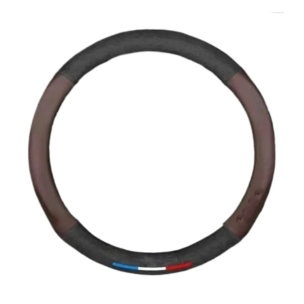Funda Volante Coche Funda de Volante PU Antideslizante con Logotipo Gamuza para para Ascent para Outback para Impreza