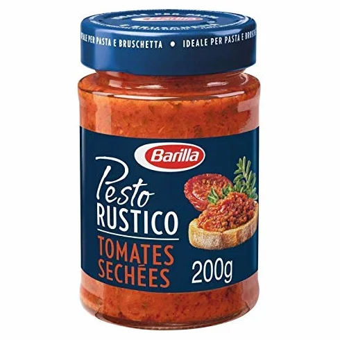 Barilla Pesto Rustico Pomodori Secchi 200 g 2 unidades