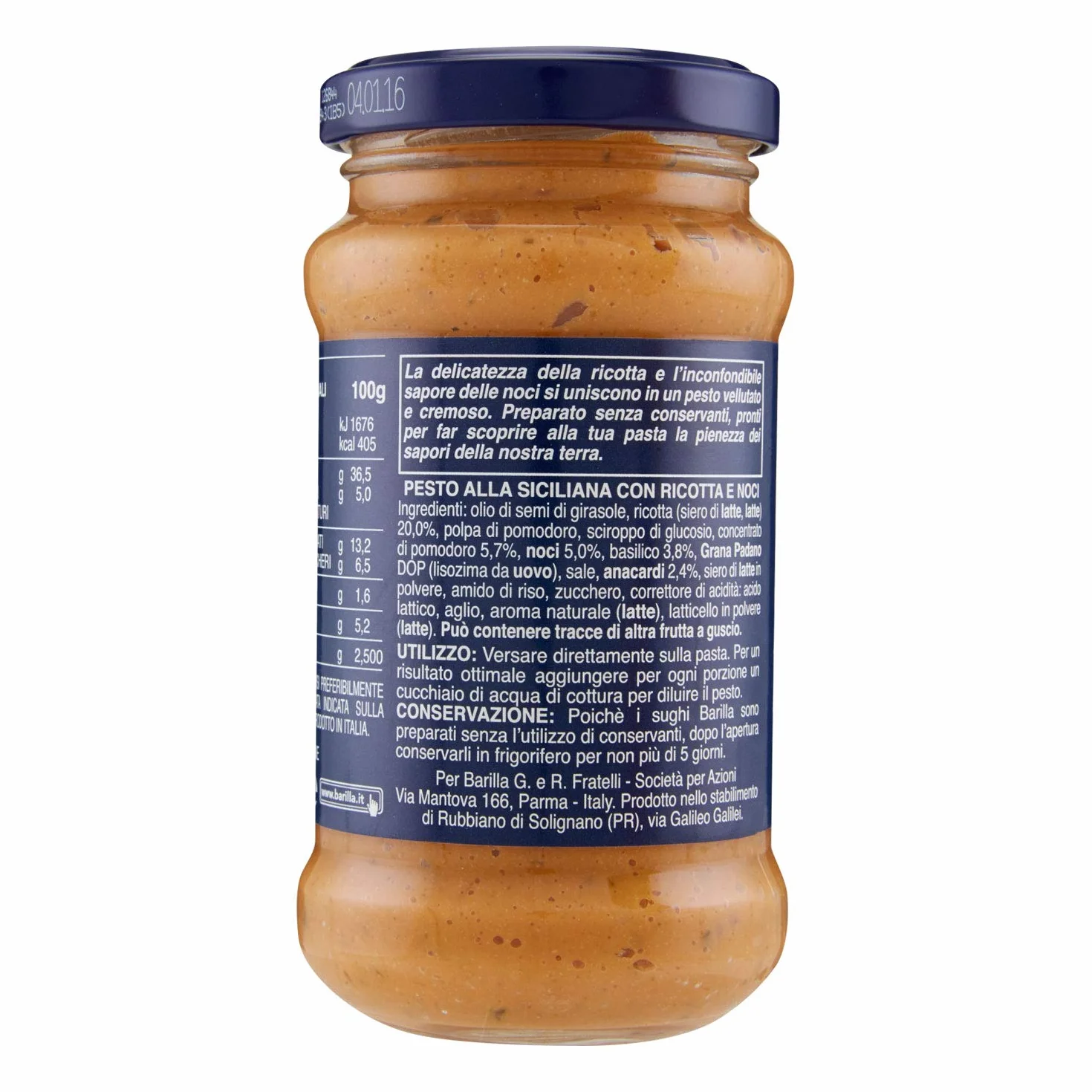 Barilla Pesto alla siciliana 190 g