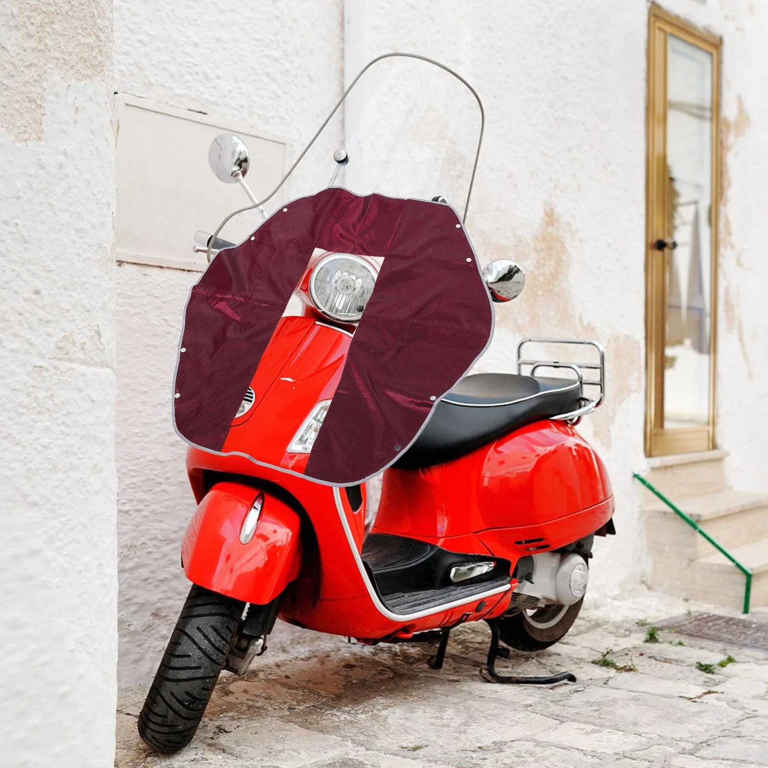 SMASOLO Cubierta Material Oxford y Pvc para Panel de Scooter Eléctrico Resistente Lluvia Funda Protectora para Pantalla y Control , Adecuado para Uso al Aire Libre