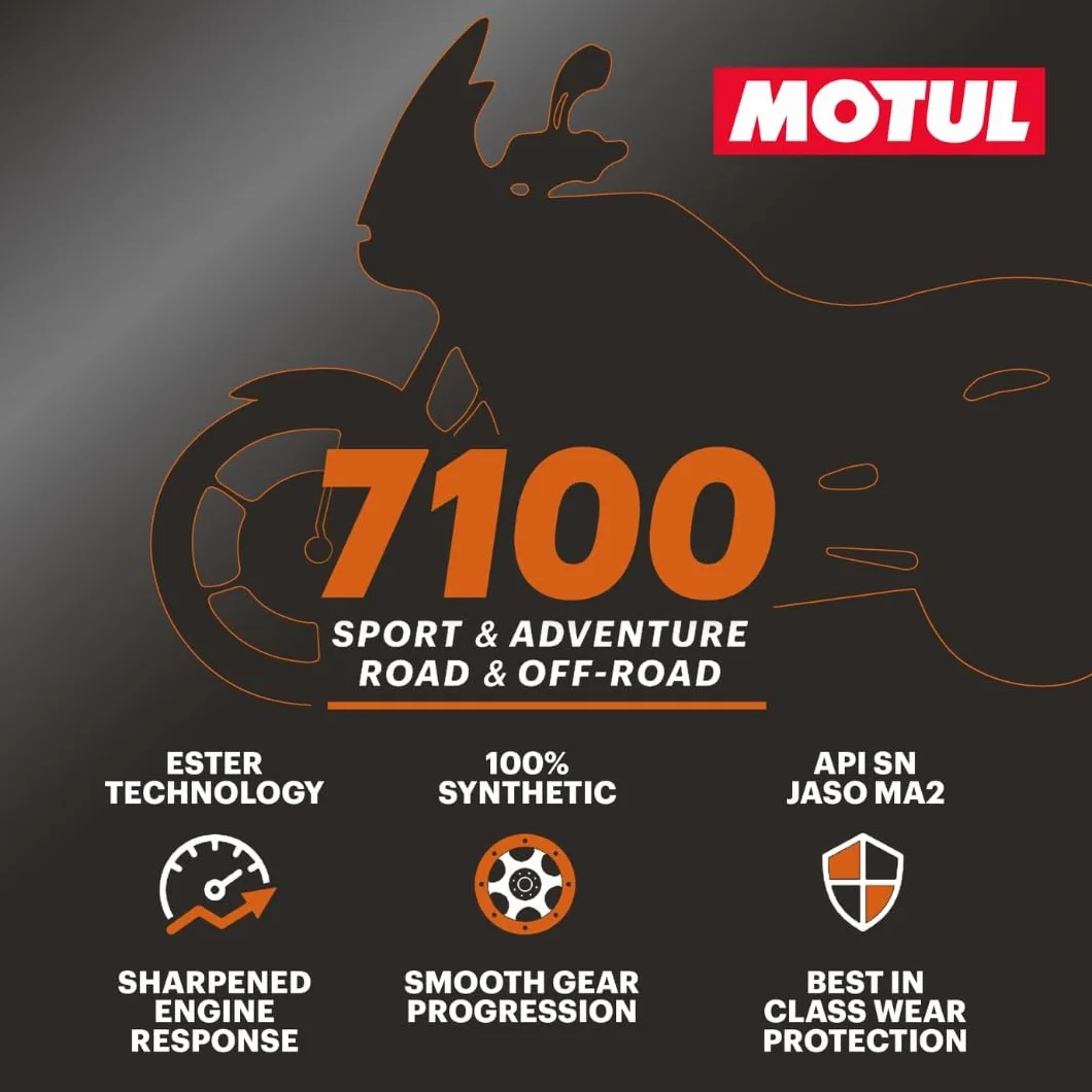 MOTUL Aceite Moto 7100 4T 10W40 4L