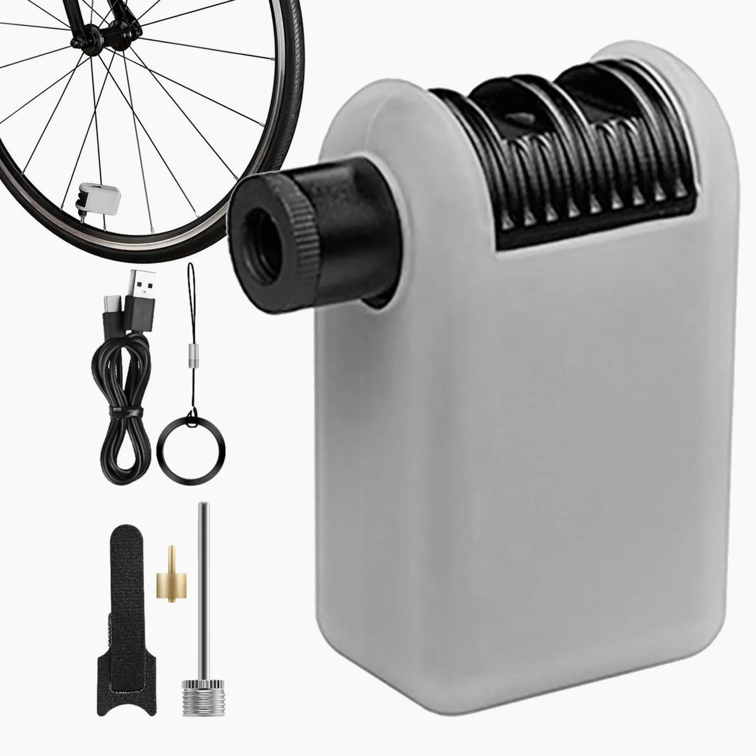 Inflador de Neumáticos para Bicicleta Inflador Eléctrico Portátil Para | Bomba De Aire Para Ruedas para Balones Bicicleta Moto Viaje