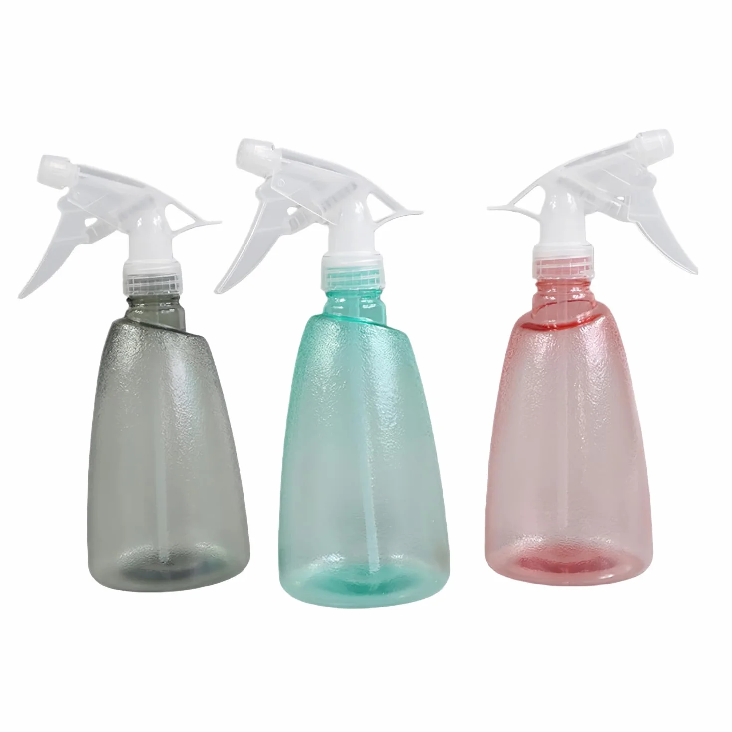 Alfven Pulverizadoras de Agua 500 ml 3 Botellas Atomizador de Plástico Reutilizable Spray Transparente para Limpieza