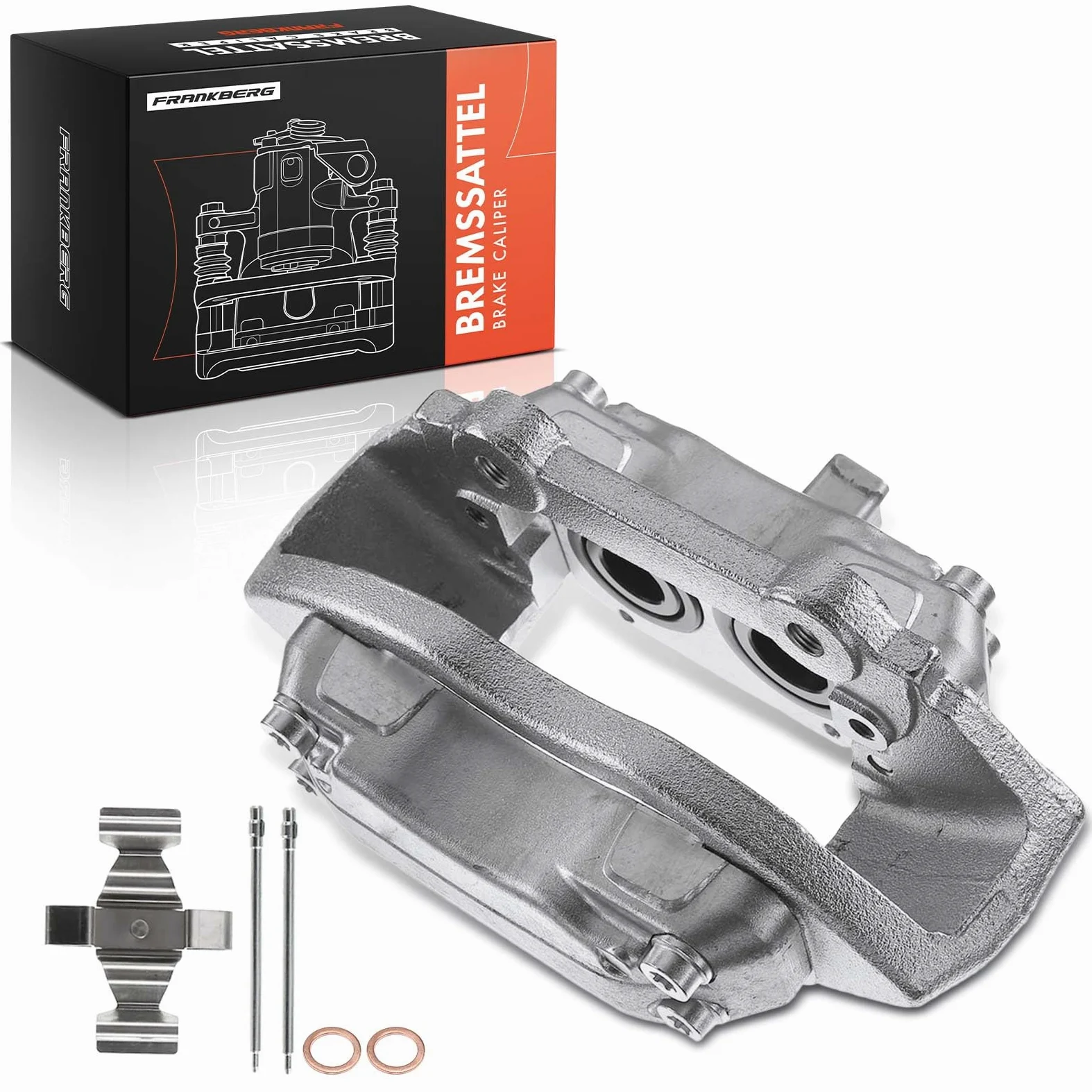 Frankberg Pinza de freno delantera izquierda 1634212398 | Distancia entre orificios de montaje: 110 mm; Compatible con: Clase M W163