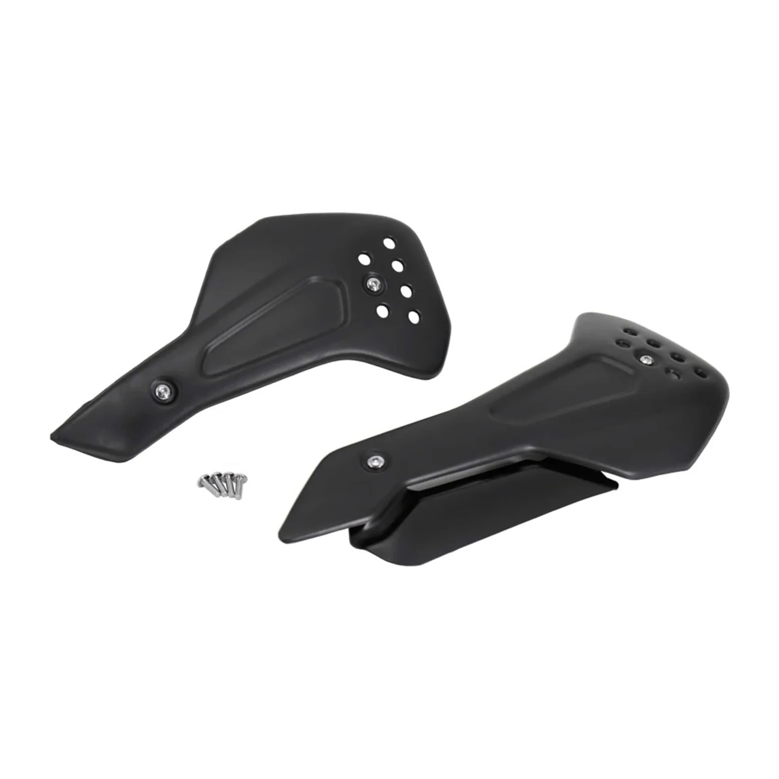 Carenado Protector de alerón Inferior del Motor para Motocicleta Trident 660 2021-2022 Deflector Aire Moto Carenado Deflector de Viento(Frosted Black)