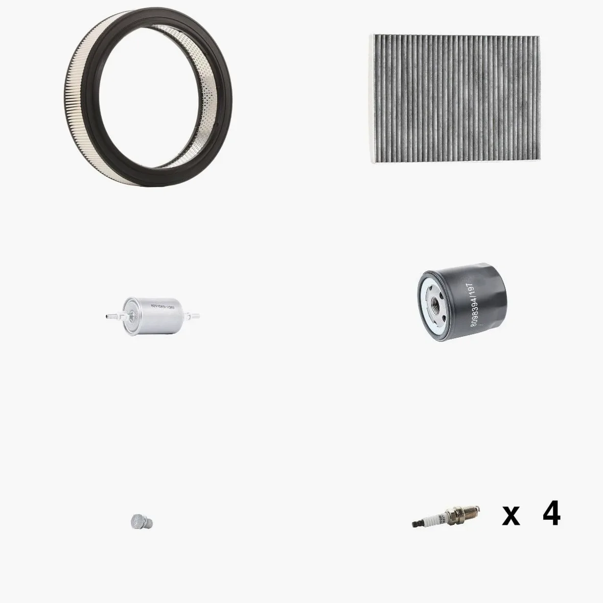 RIDEX 4682P5934 Kit de servicio con válvula bloqueo de retorno Gasolina