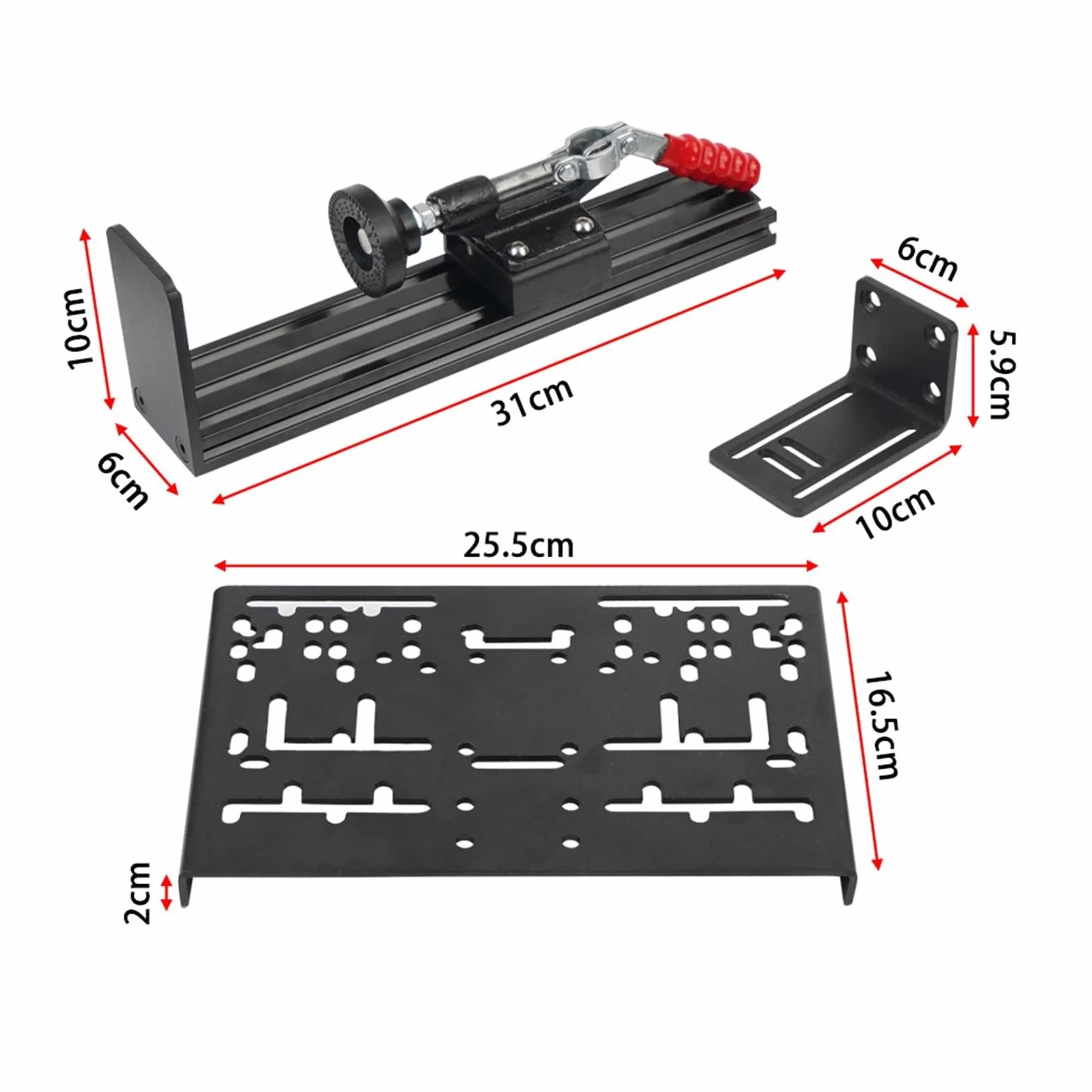 Pinzas de pistones de freno Ajuste para Logitech G Driving Force Shifter Universal escritorio montado accesorio de escritorio simulación soporte de carreras