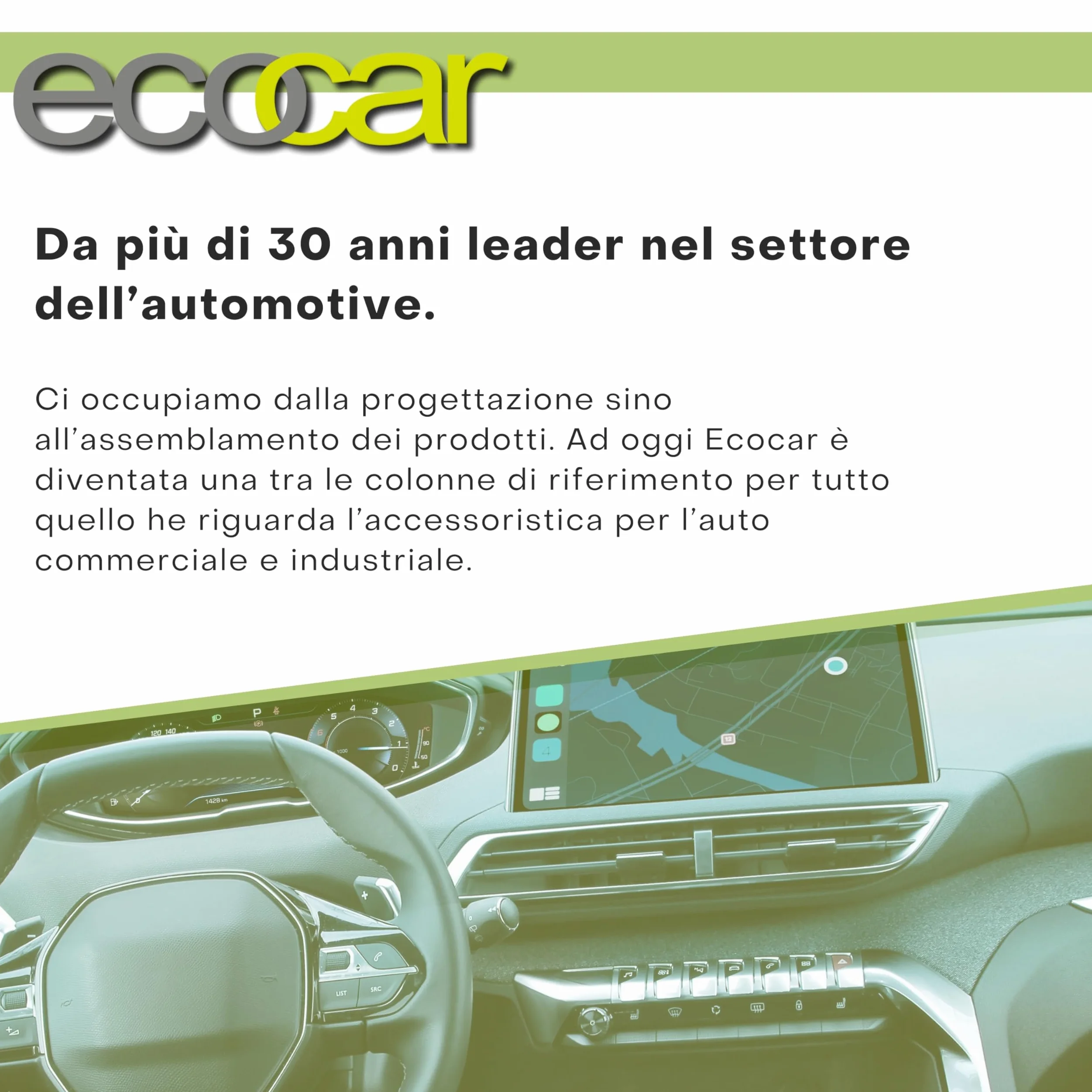 Ecocar - Caja de primeros auxilios - Kit Premium de 45 piezas - para coche, empresa - a Norma - Made in Italy (caja p.s. náutico)