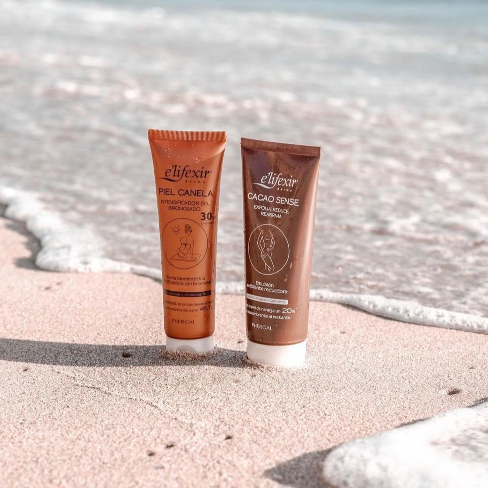 Elifexir Piel Canela SPF 30 Gel Bronceador Waterproof 150ml
