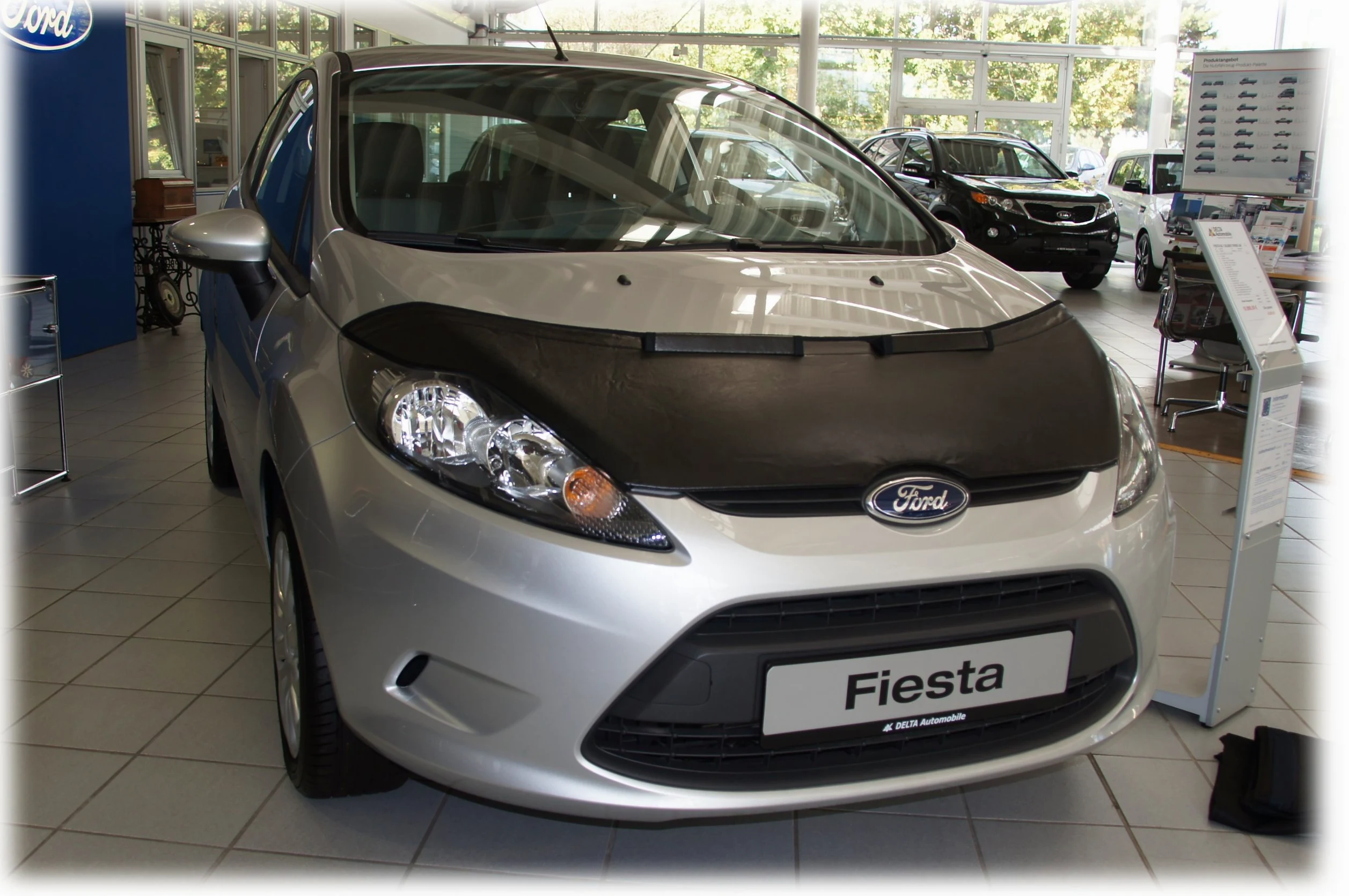 AB-00446 Auto-Bra PROTECTOR DEL CAPO compatible con Ford Fiesta 2008-2013 Bonnet Bra TUNING