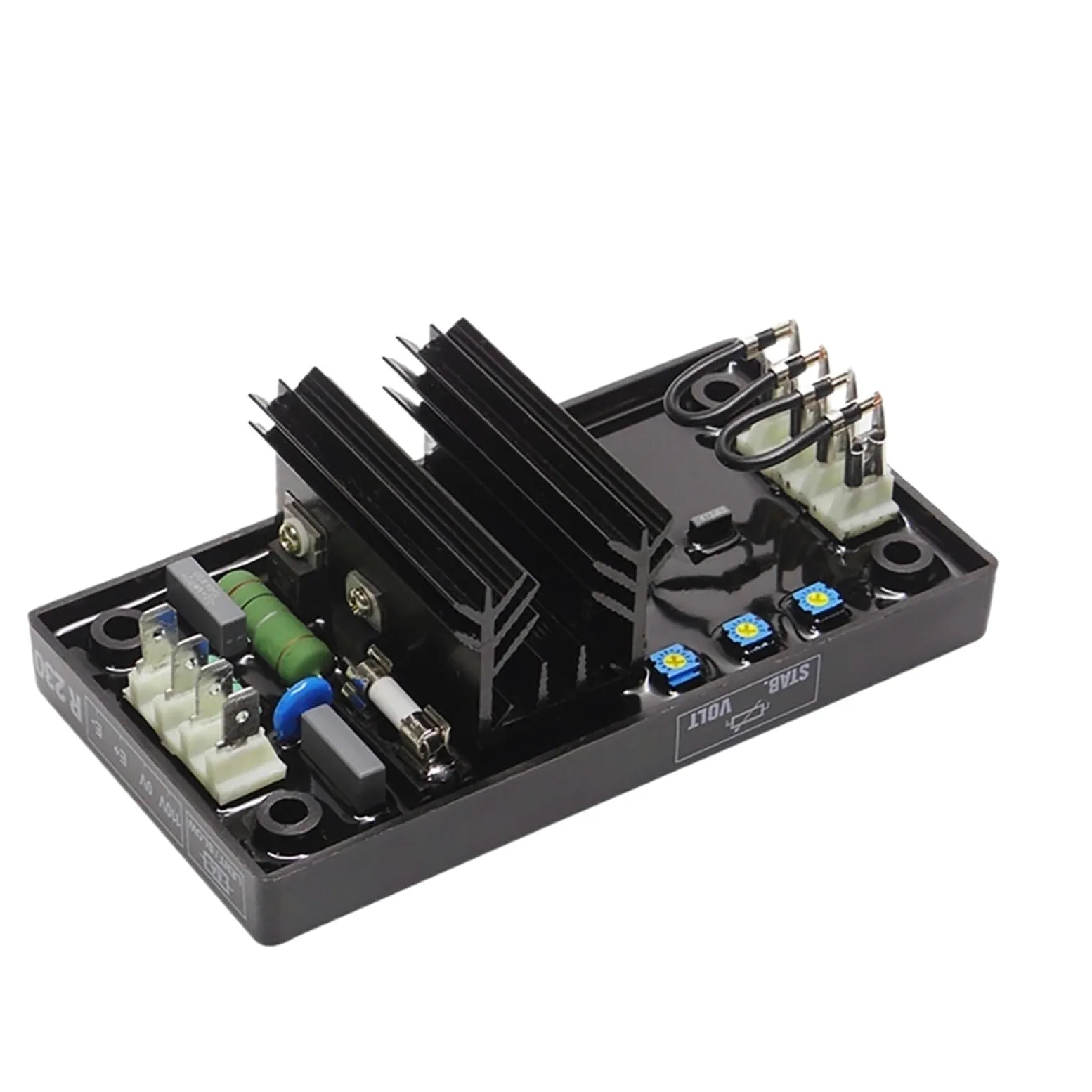 Regulador de Voltaje for generador diésel R230, Piezas alternador monofásico AVR