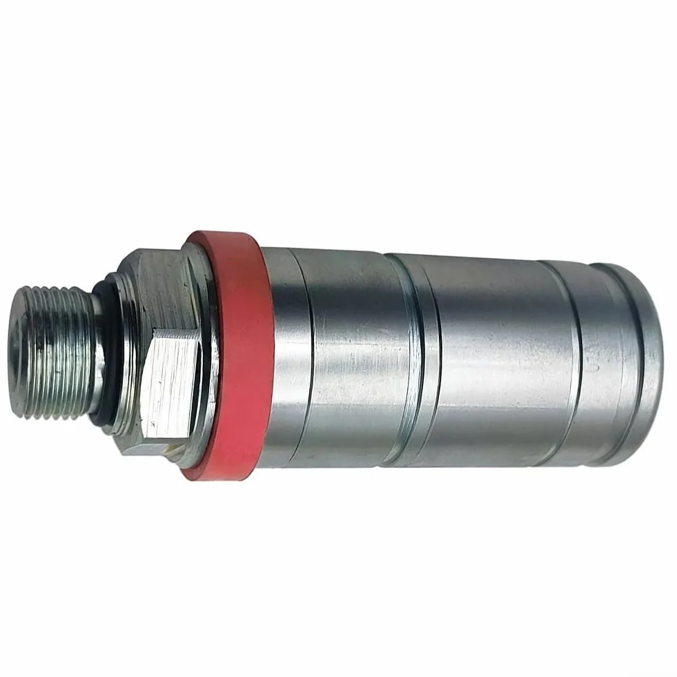 Acoplamiento rápido hidráulico hembra 1/2 pulgada M22x1.5 acero compatible tractores 6400 6410 6420 Massey Ferguson