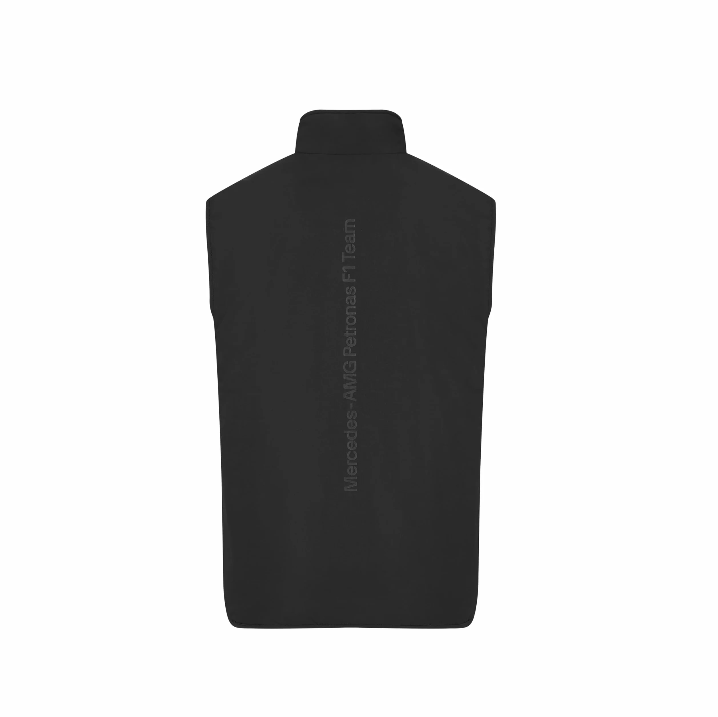 Mercedes AMG Petronas Chaleco de hombre F1 con acolchado Thermore - Negro - Tamaño: M