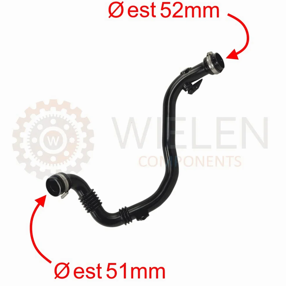 Compatible con manguito Intercooter tubo de aire Renault Clio III Mod. 1.5 DCI 8200527669