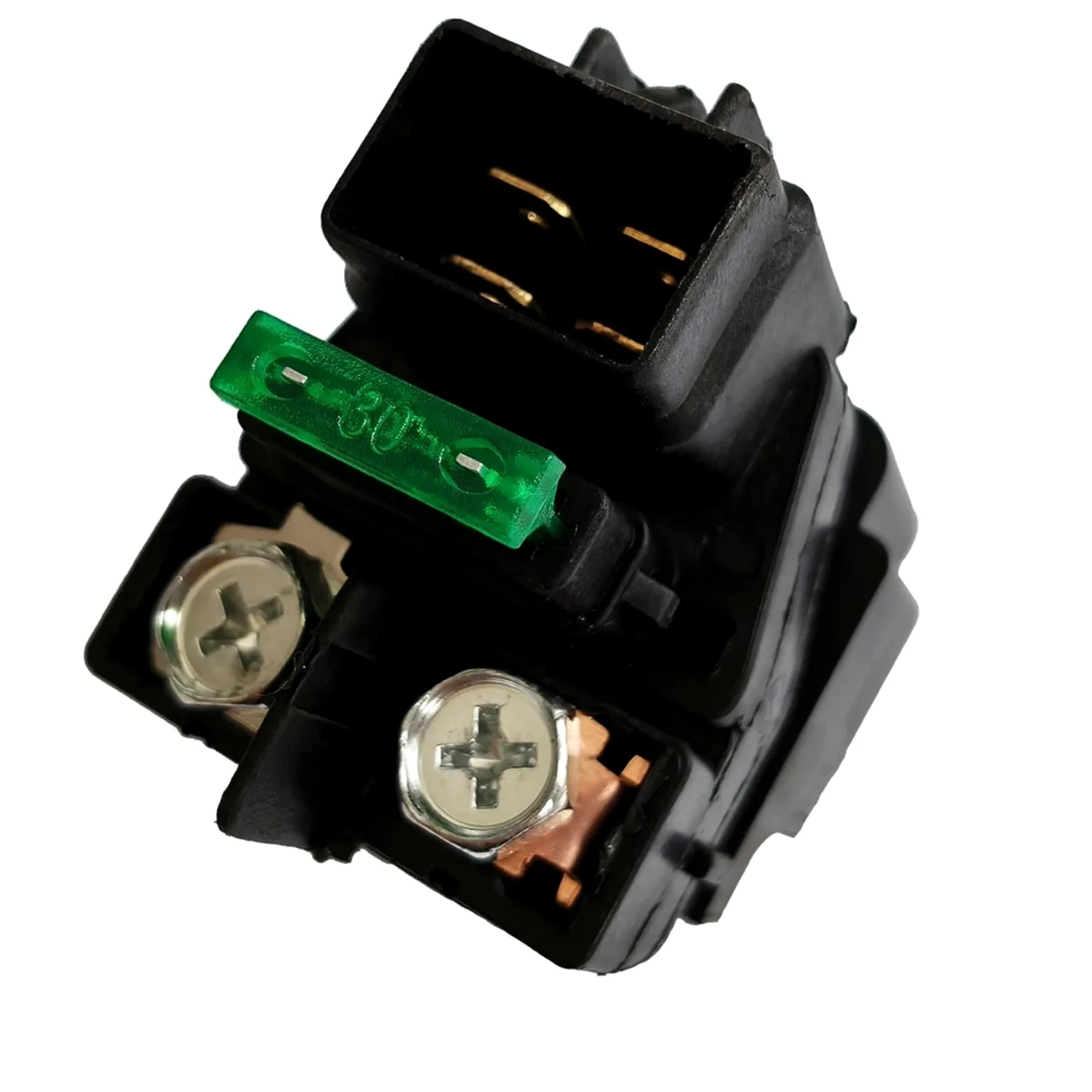 Solenoide arrancador motocicleta Solenoide de relé de arranque de 12 V compatible con SUZUKI LT-A400 EIGER 400 2X4 AUTO LTA400 LTA LT-A FEIGER 400 4X4 AUTO Relé arranque genérico(1pc relay)