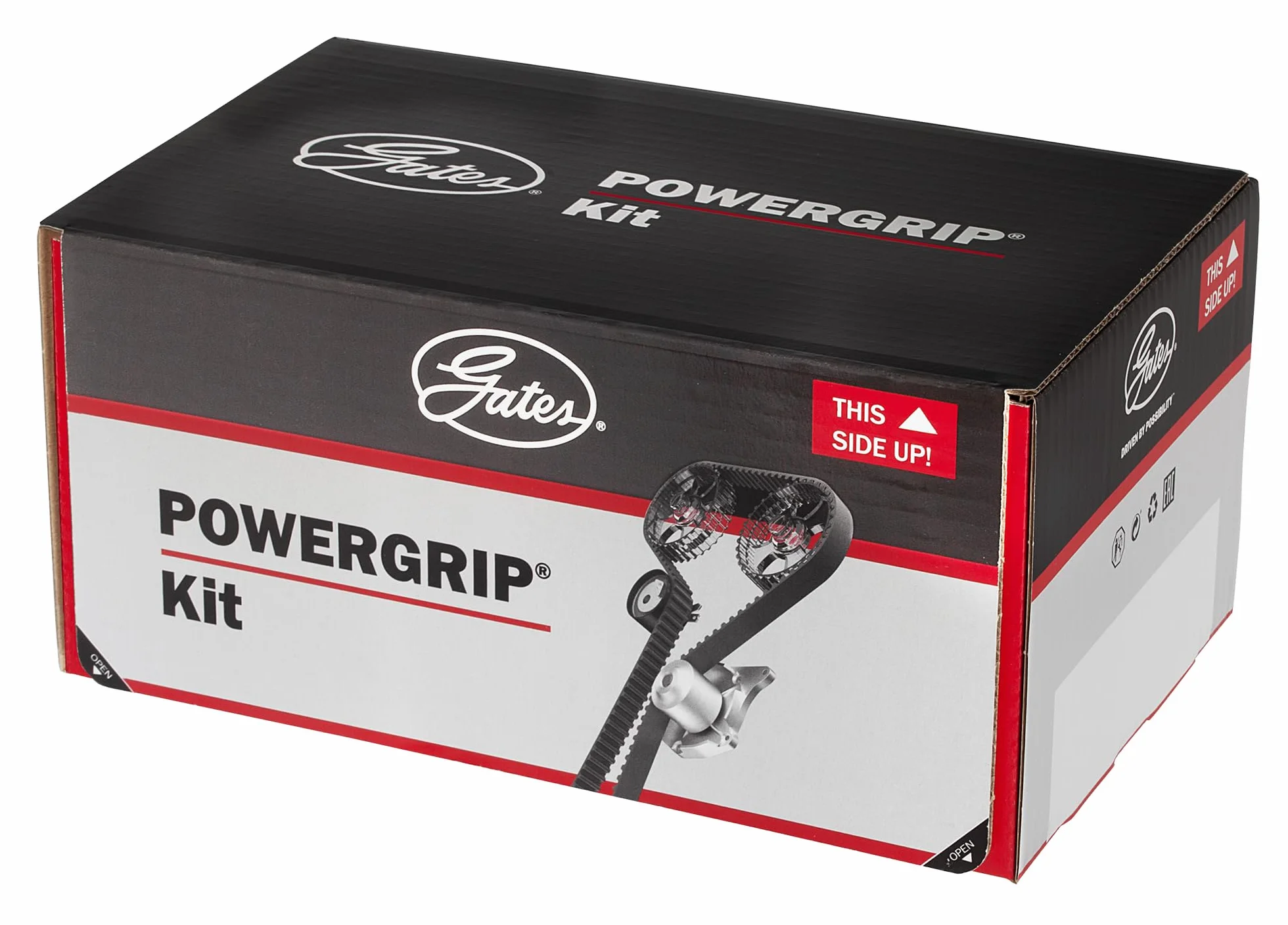 GATES KP1TH15310XS Bomba de agua + kit de correa de distribución Número de dientes: 111 17 mm con bomba de agua Compatible con OPEL Astra G CC T98 Astra G Caravan T98 Astra F CC T92 Kadett E CC T85