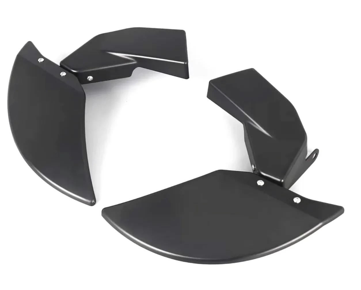 Conducto de Aire Conducto Aire Freno Delantero para Ninja 636 ZX-6R 2024 2025 2026 | Accesorio kit refrigerador de la pinza de freno de los conductos de aire de refrigeración disco delantero(B)