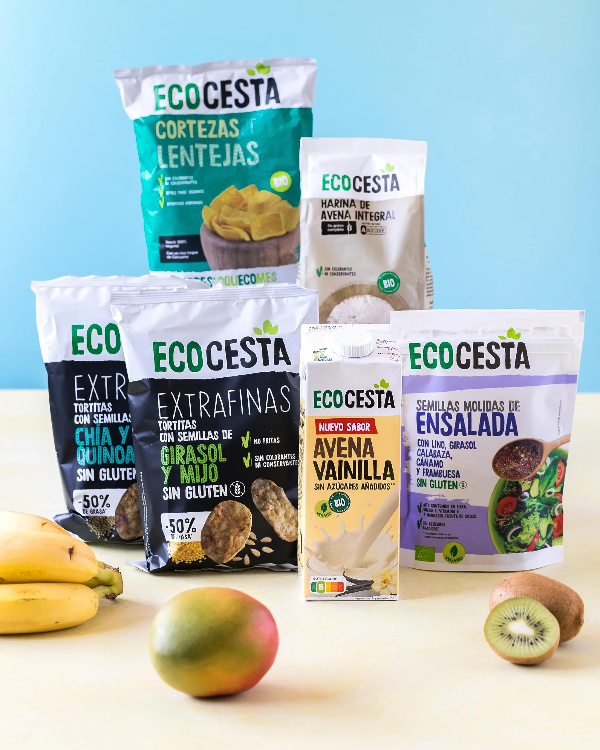 Tortitas de Arroz Integral Extrafinas con Chía y Quinoa BIO Pack 10 x 60 g