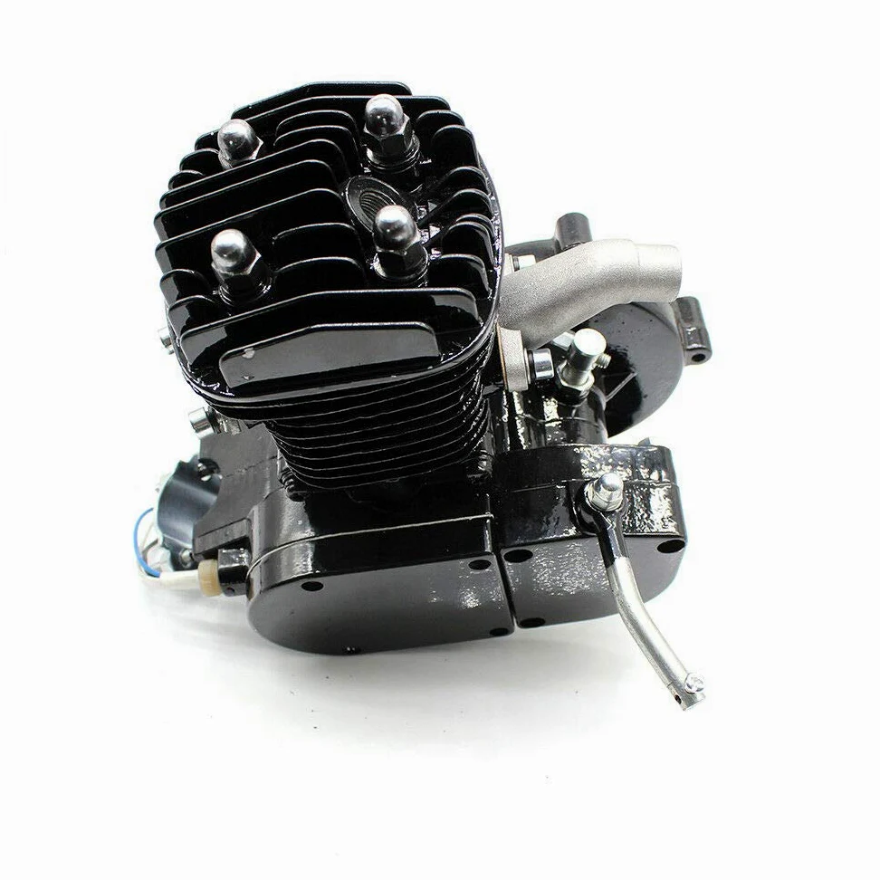 Kaibrite Motor de gasolina de 2 tiempos, motor auxiliar de 80 cc, para bicicleta de montaña, de carretera, cruiser