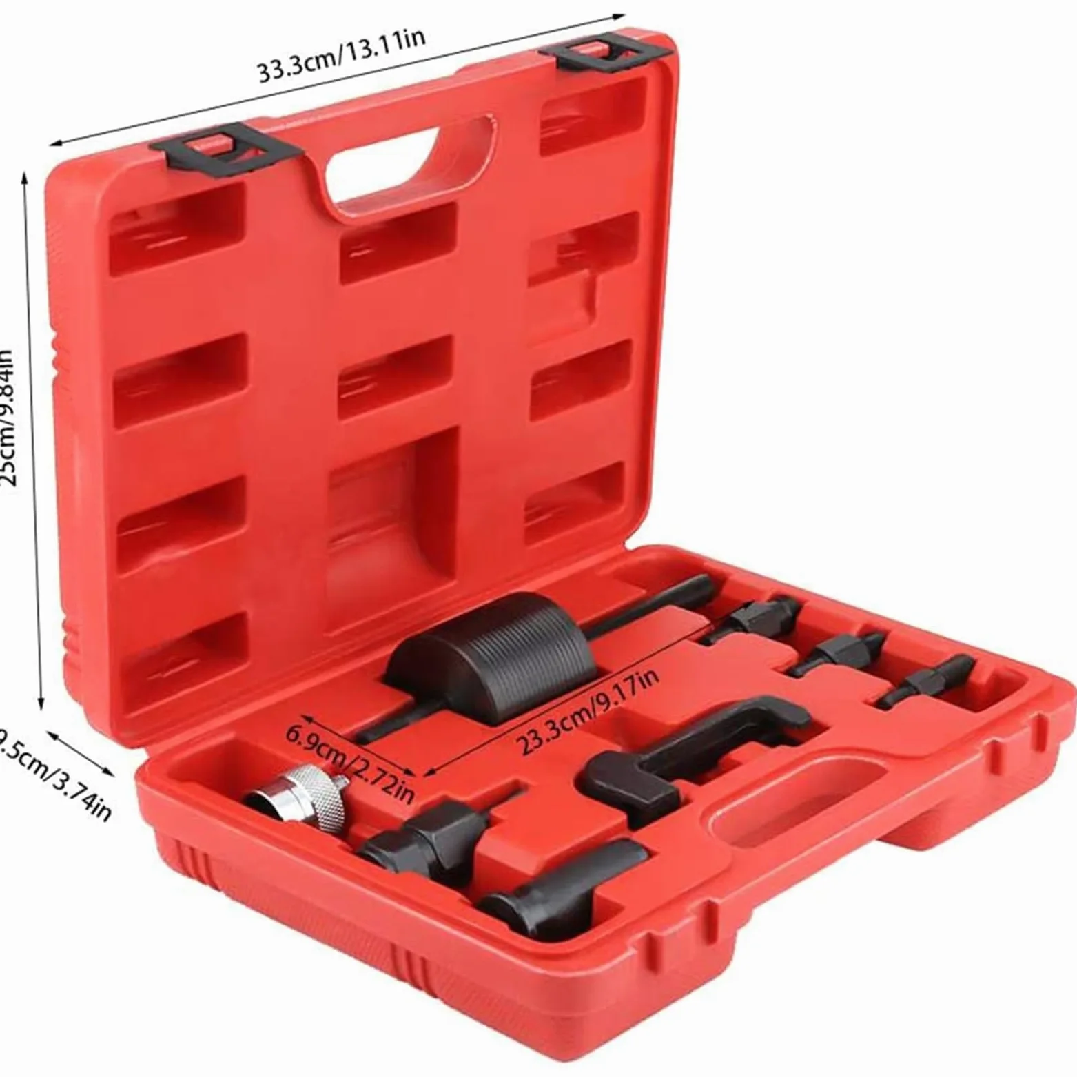 Juego de Extractores, Juego de Extractores de Inyector Common Rail de 8 Piezas, Juego de Extractores de Inyector Common Rail, Juego de Extractores de Inyector Common Rail