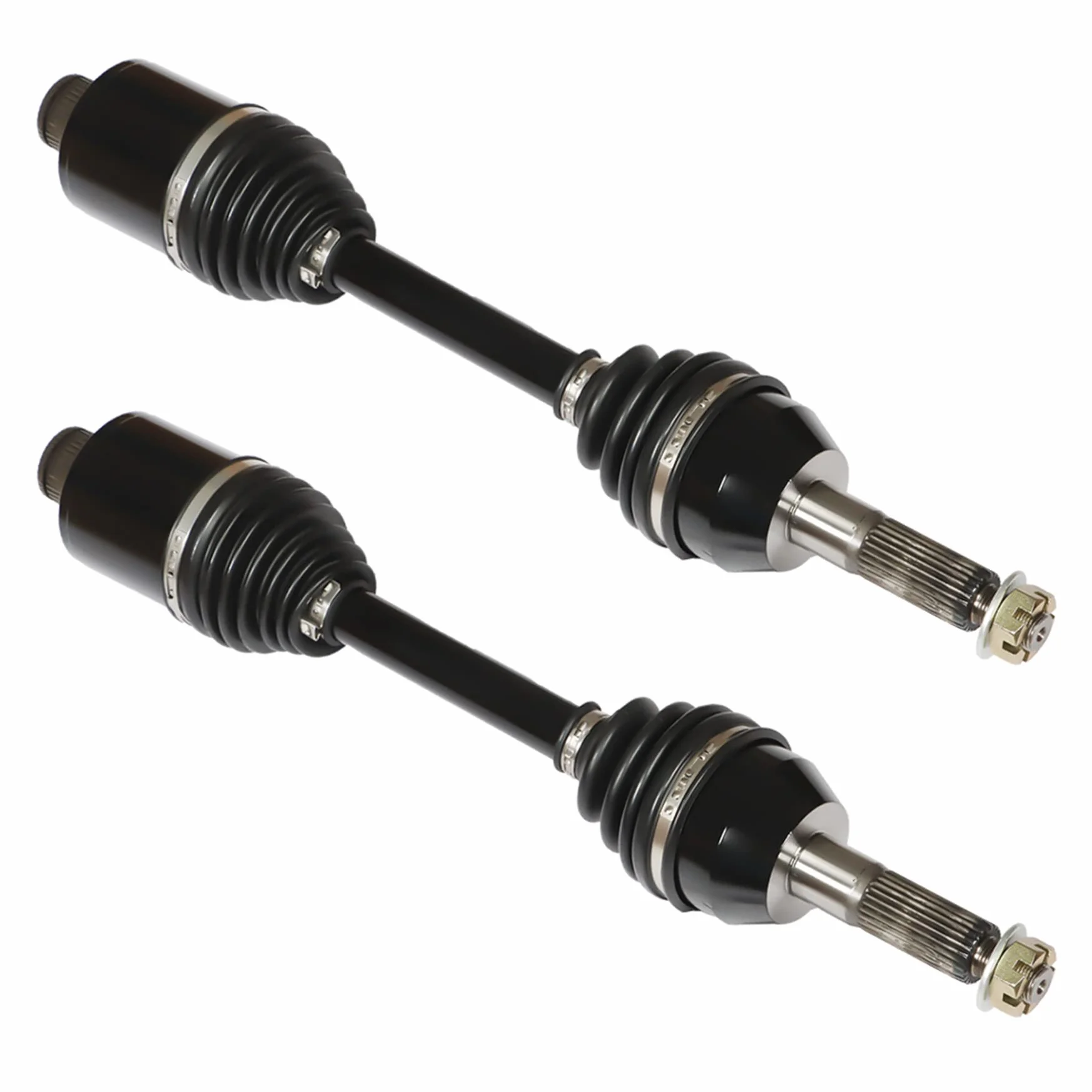 munirater Paquete de 2 ejes de transmisión trasero de alta resistencia para Polaris Sportsman 400 500 600 700 800 2003 2004 2005 1380240