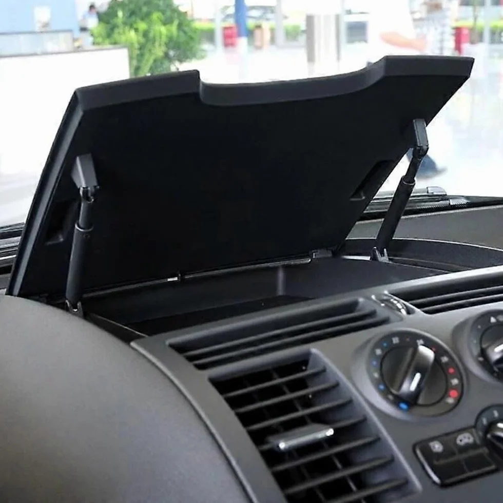 JWFDBDB Compatible for Mercedes-Benz Viano W639 Vito W636 2006-2015, caja for almacenamiento for consola central for salpicadero frontal Interior for coche, for artículos diversos, guantera