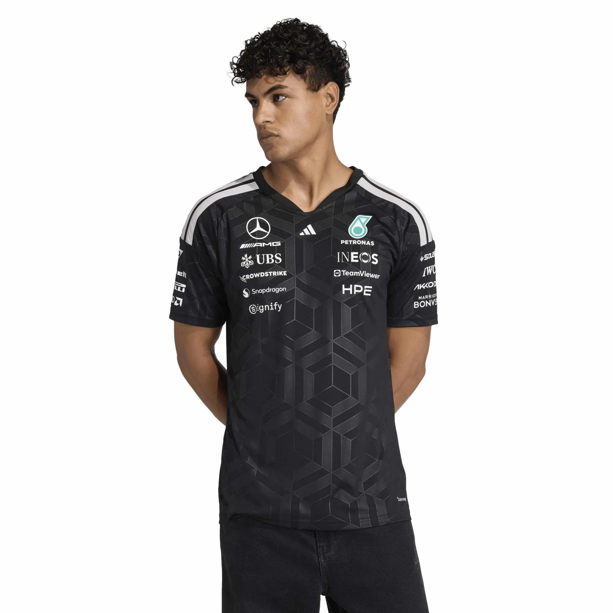 adidas Men's Camiseta PILOTO Mercedes - AMG Petronas Formula 1 Team