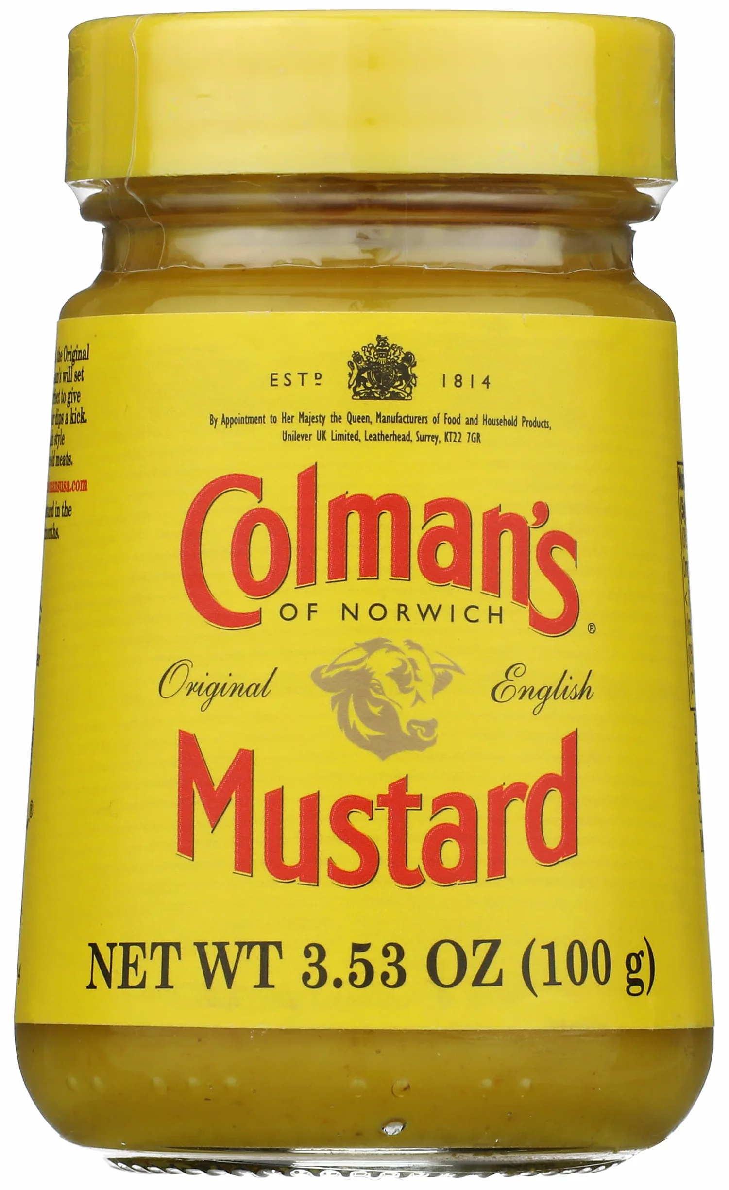 Colmans Mostaza preparada 6 x 3.54 onzas