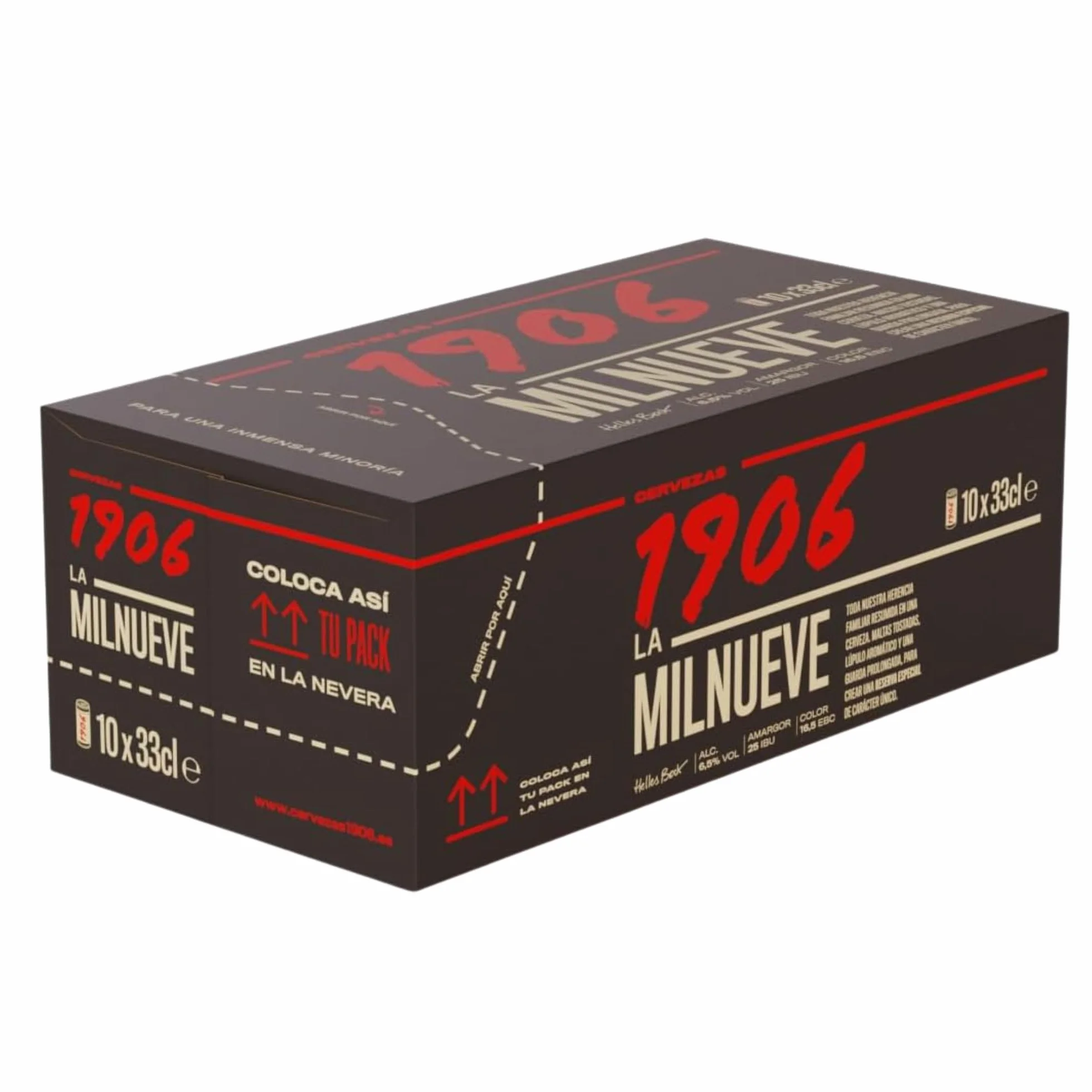 Cerveza Reserva Especial Lager Extra 33cl 6.5% Frigopack 10 Latas