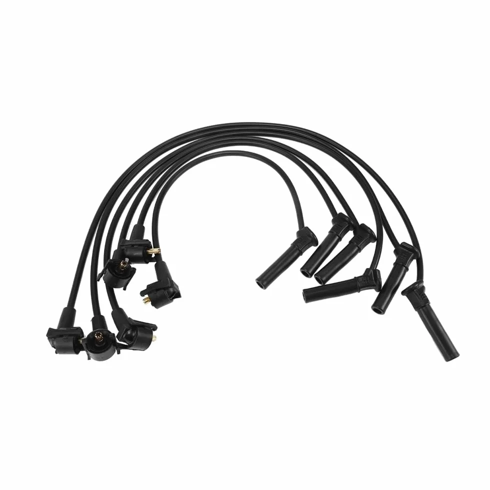 Cable de Encendido 5U2Z12259C para Explorer Sport 2001-2003 V6 4.0L Cable de bujía Cable de Bobina de Encendido