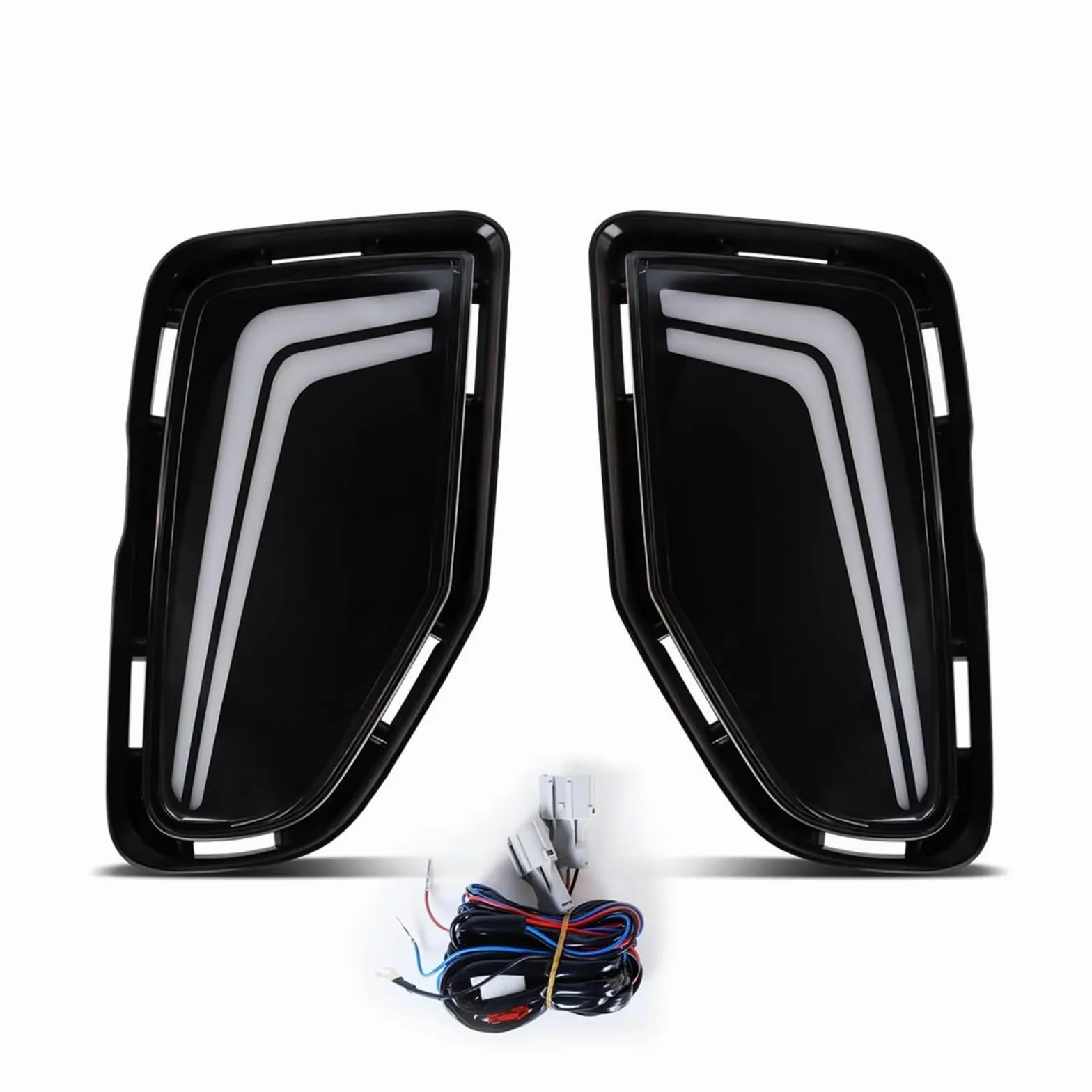 Faros Antiniebla Para Toyota Para Corolla Para Cruzar Luces Diurnas Led DRL Señal Vuelta Lámparas Niebla Parachoques Delanteros Luces Diurnas