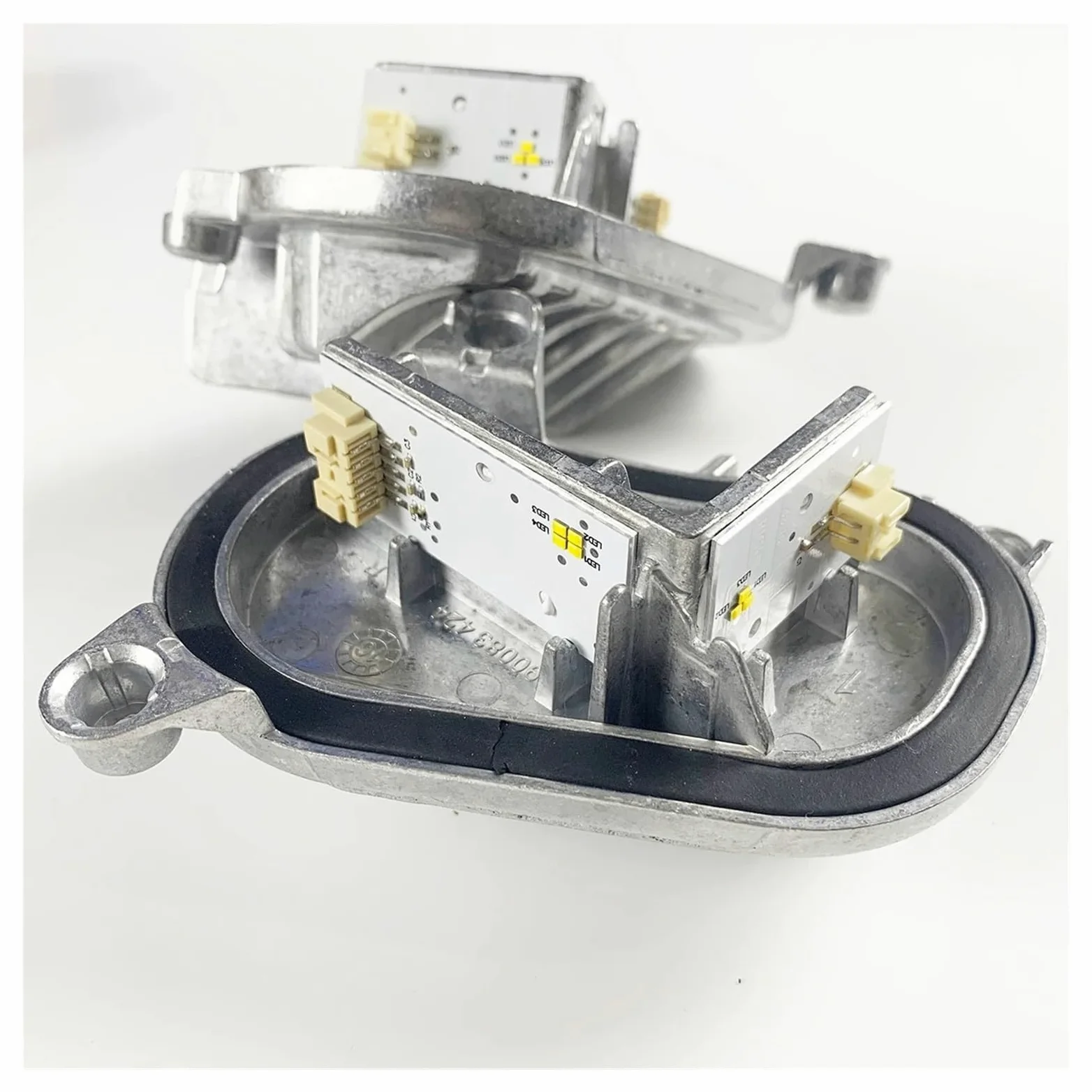 Faros Angel Eyes para coche Para BMW Para M3 Para M4 CSL 4 Series F80 F82 F83 F32 F36 F33 LCI DRL Color Amarillo Dorado Módulo LED Luz Circulación Diurna Anillos halo LED(Yellow)